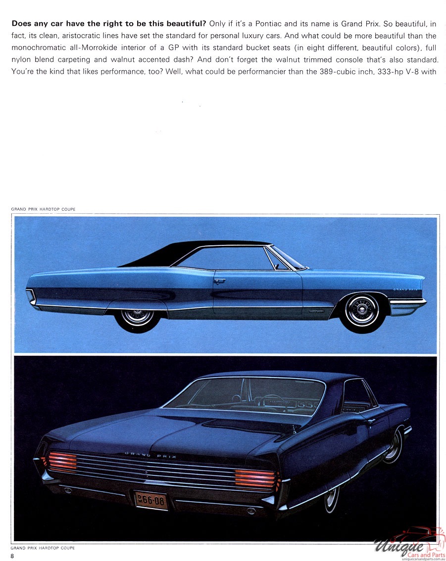1966 Pontiac Prestige Brochure Page 6